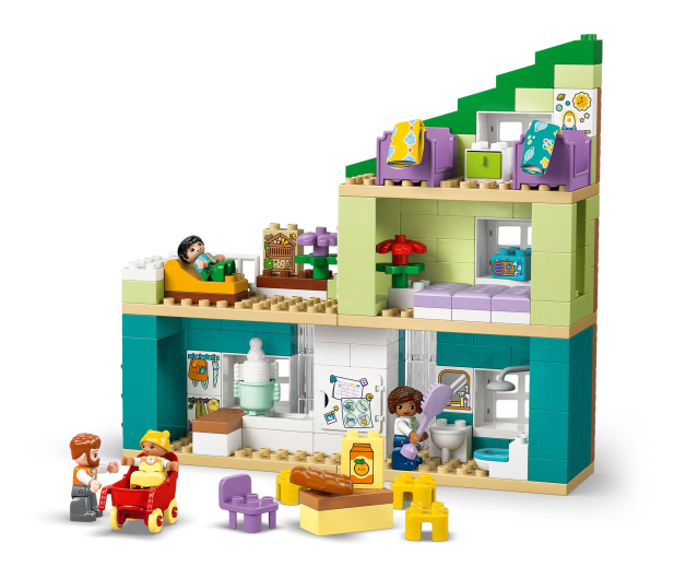 LEGO DUPLO 10470 Nowoczesny dom rodzinny 3 w 1 z figurkami - 1473391 - zdjęcie 3